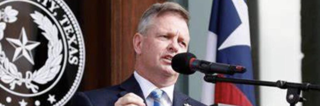 Tim O'Hare, Tarrant County Judge's banner