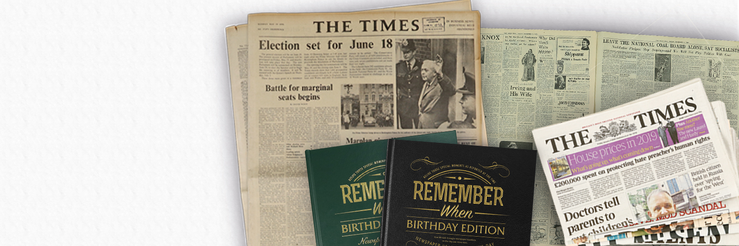 Historic Newspapers banner