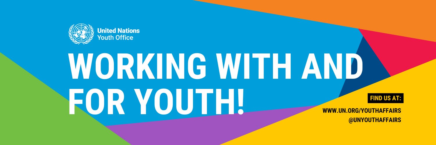 UN Youth Office's banner