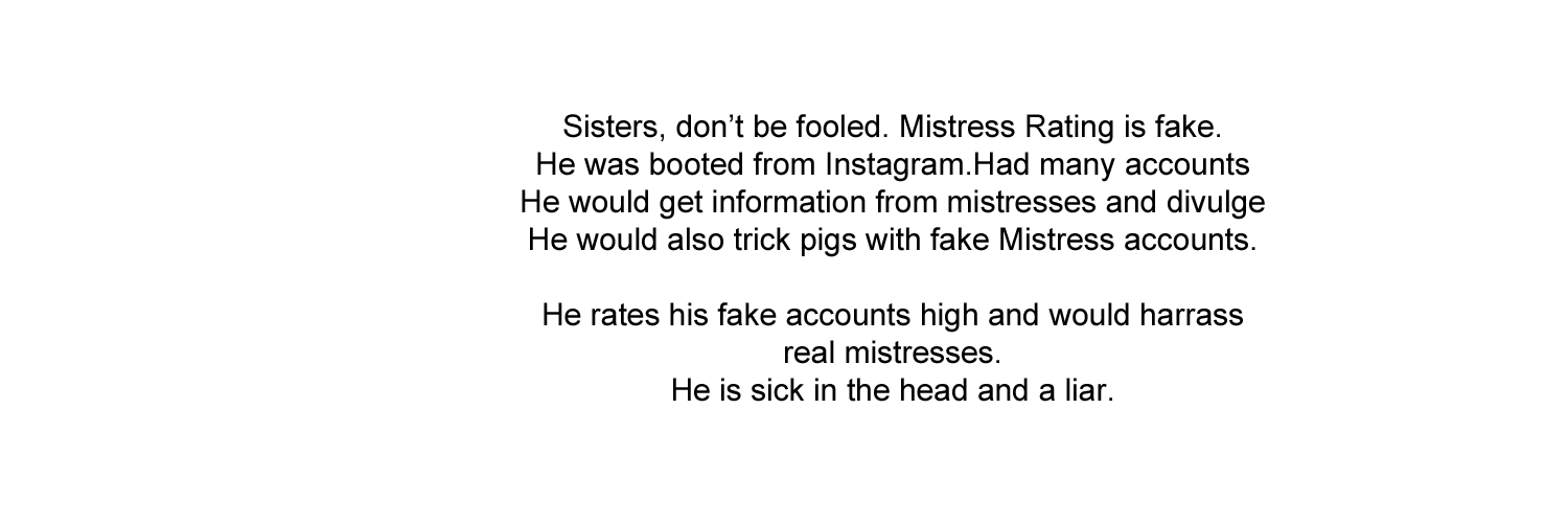 MistressRateBS's profile banner image