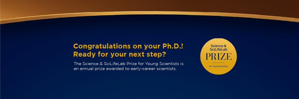 Science & SciLifeLab Prize banner