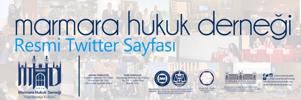 Marmara Hukuk Derneği Profile Banner