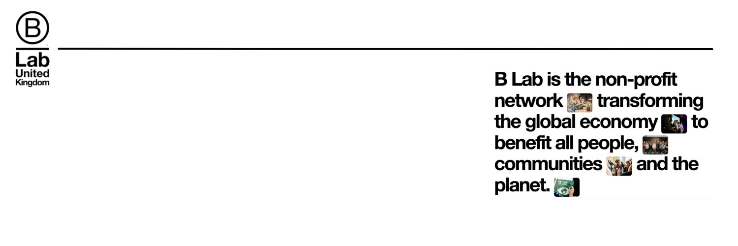 B Corp UK banner