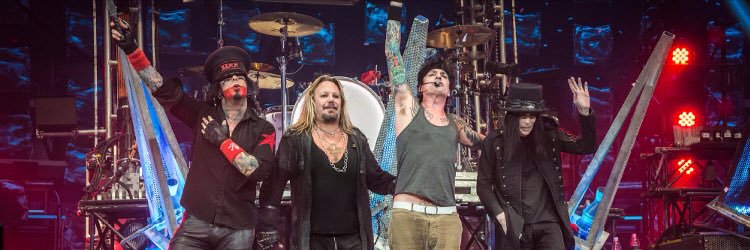 Mötley Crüe Fan Club banner