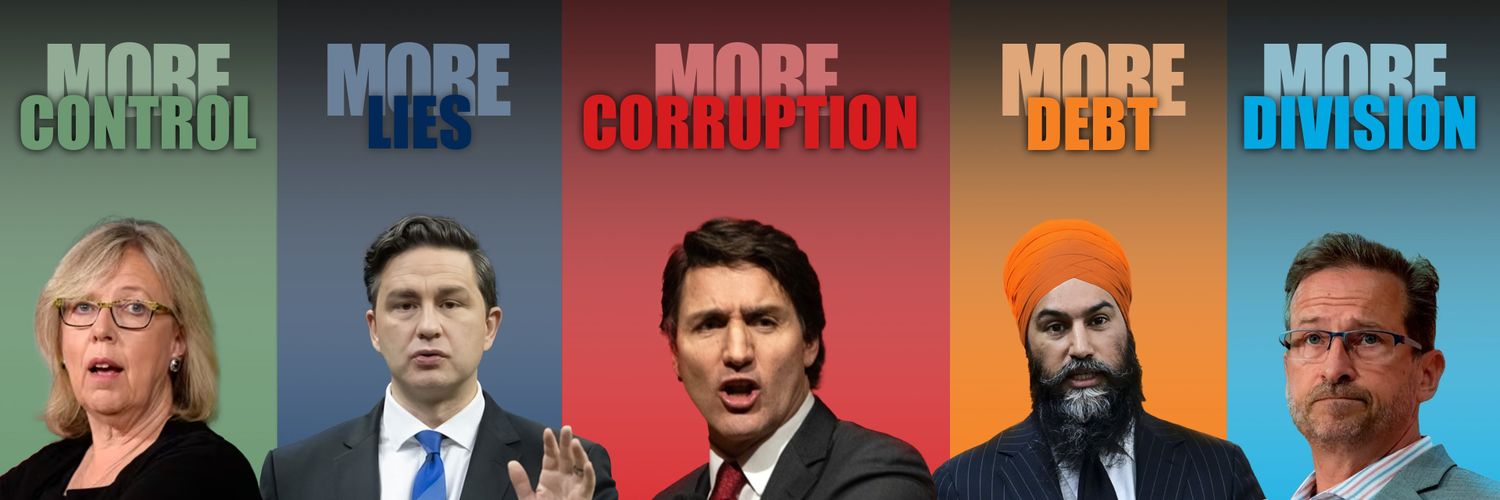 Duncan B Gregory #TrudeauMustGo banner