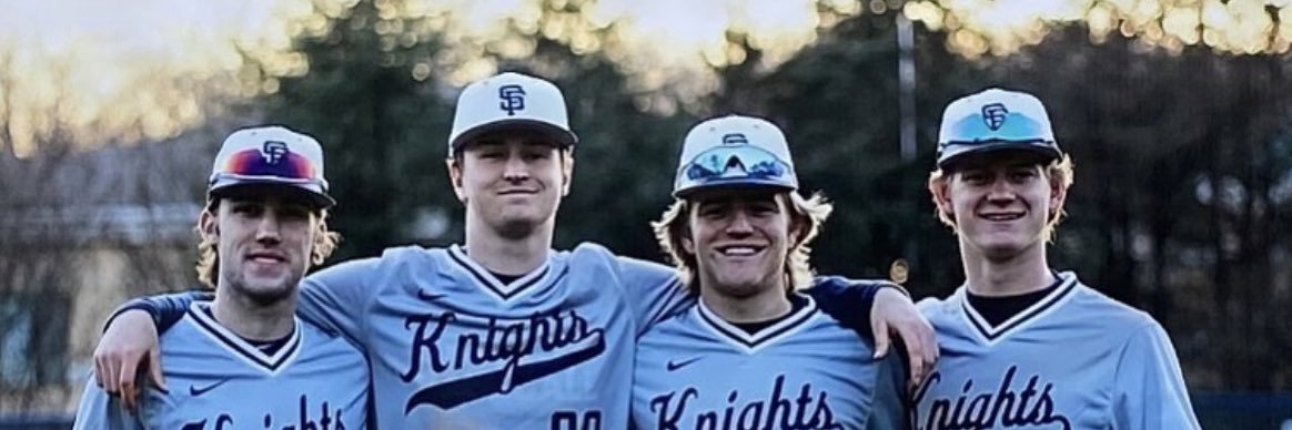 St. Francis Knights Baseball banner