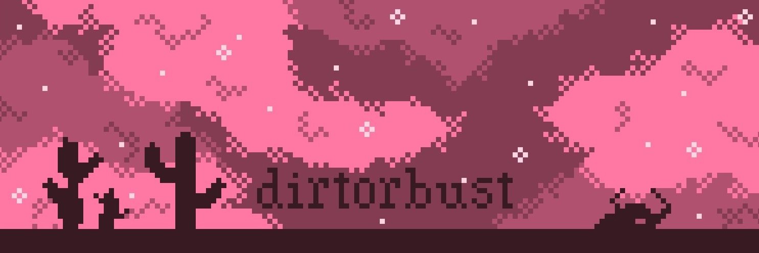 Dirt banner