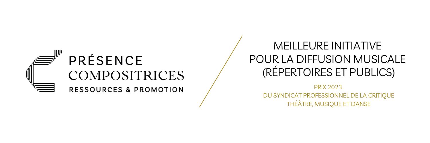 Présence Compositrices banner