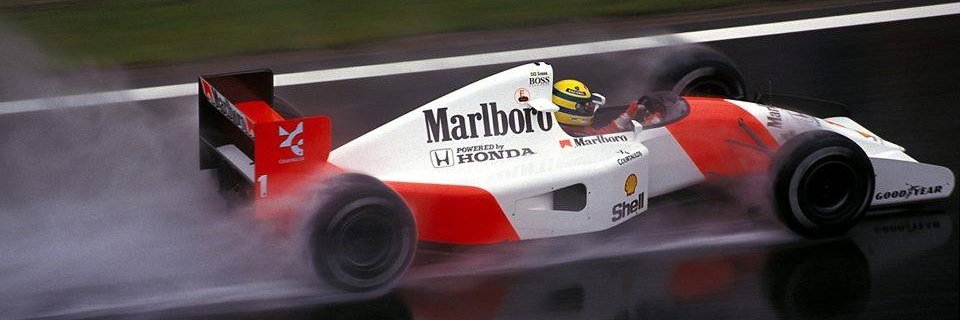 Ayrton Senna da Silva banner