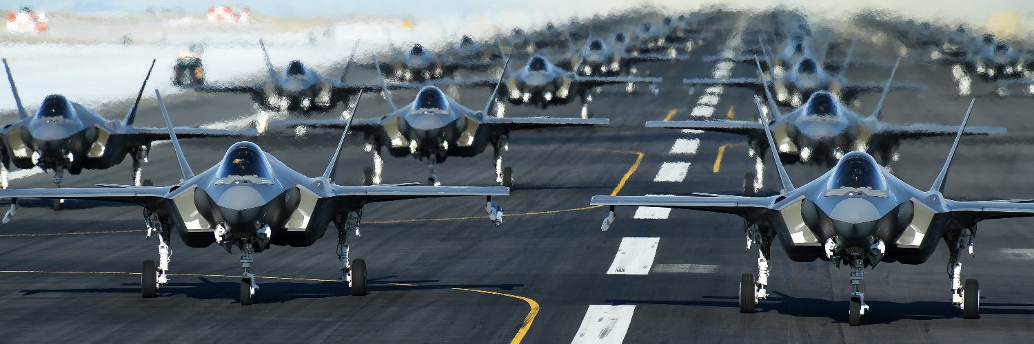 F-35 Lightning II's banner