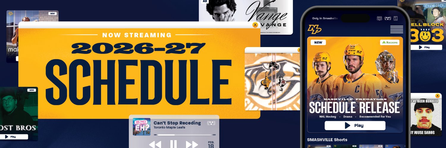 Nashville Predators banner