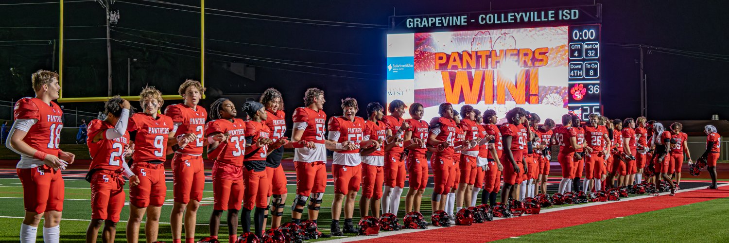 CHHS Football's banner