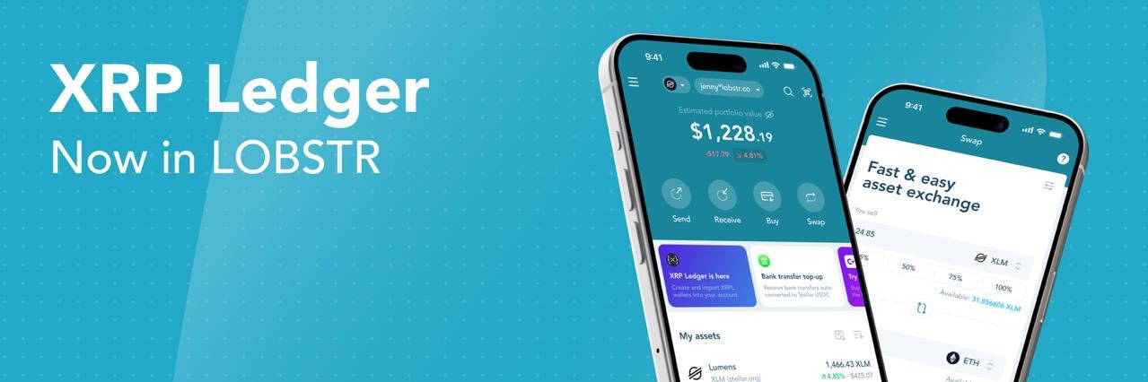 LOBSTR Wallet banner