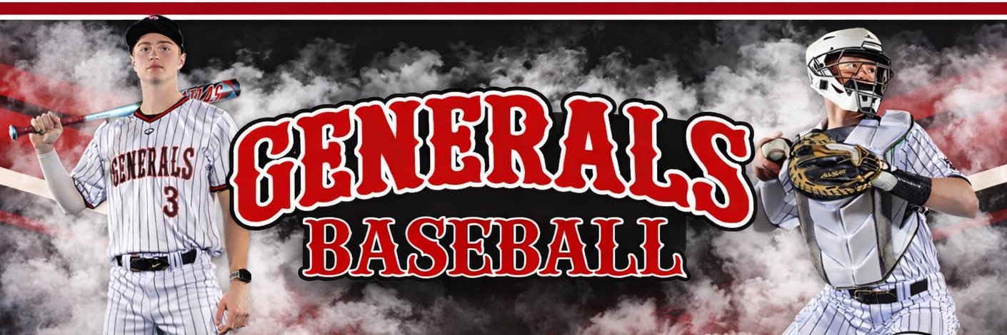 𝕲𝖊𝖓𝖊𝖗𝖆𝖑𝖘 Baseball banner