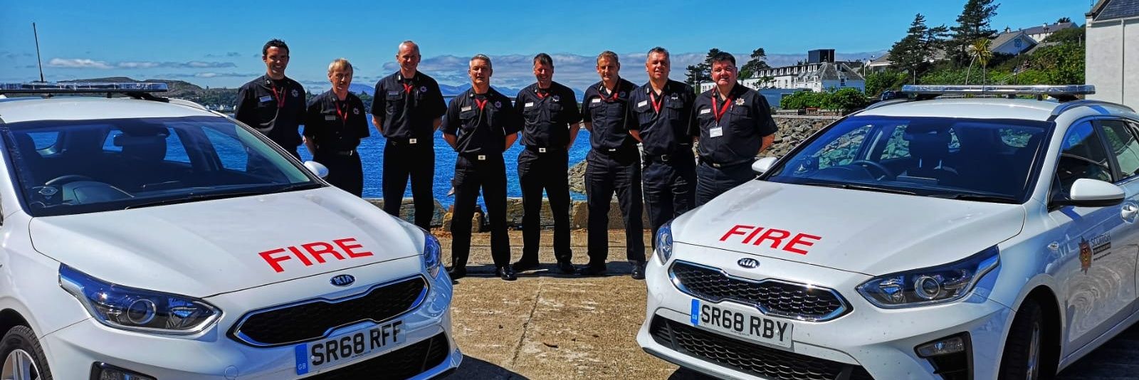 Group Commander Mike Colliar banner