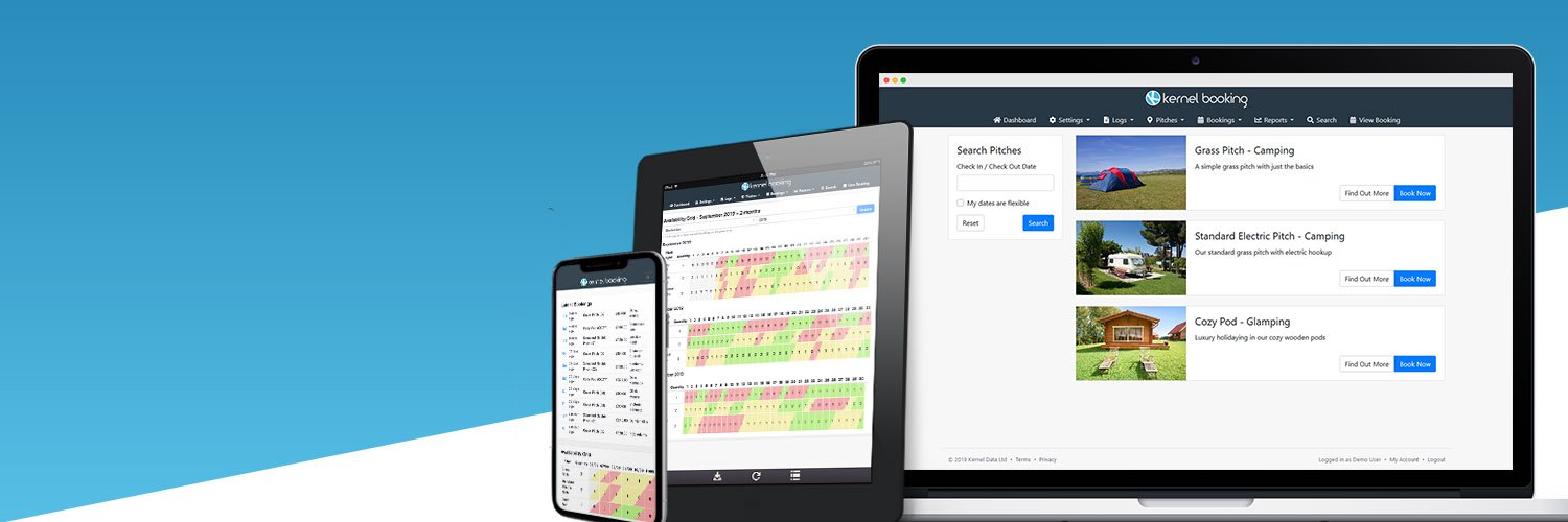 Kernel Booking banner