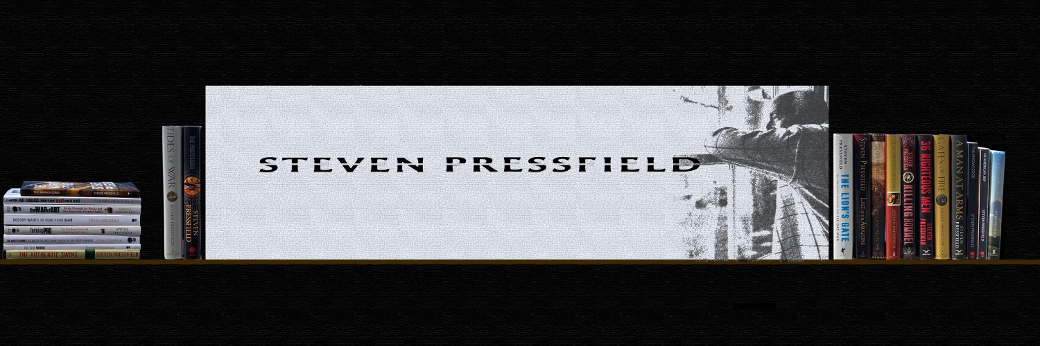 Steven Pressfield banner