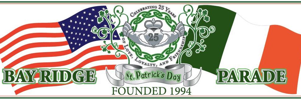 St Pat's Parade banner