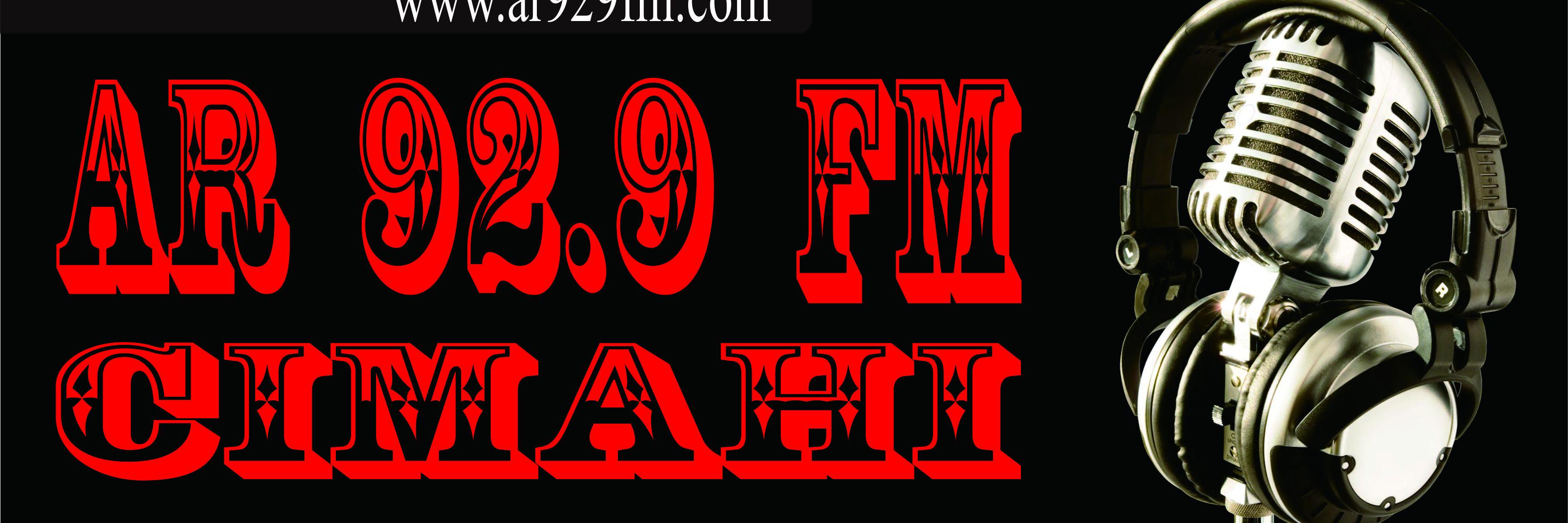 AR RADIO 92.9 FM banner