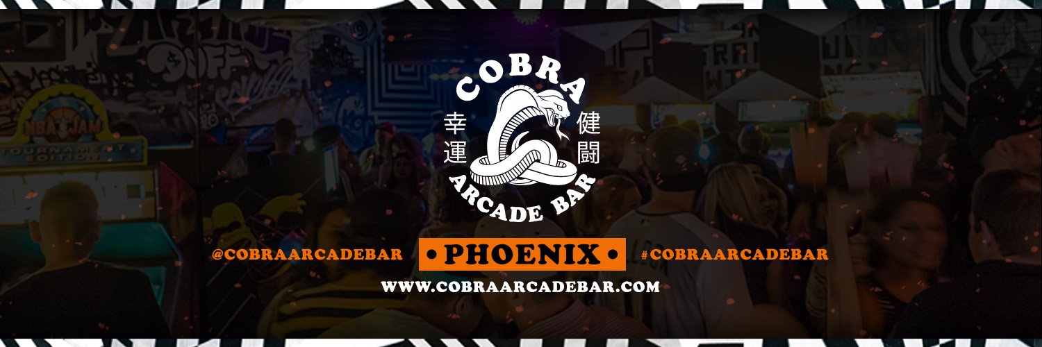 Cobra Arcade Bar banner