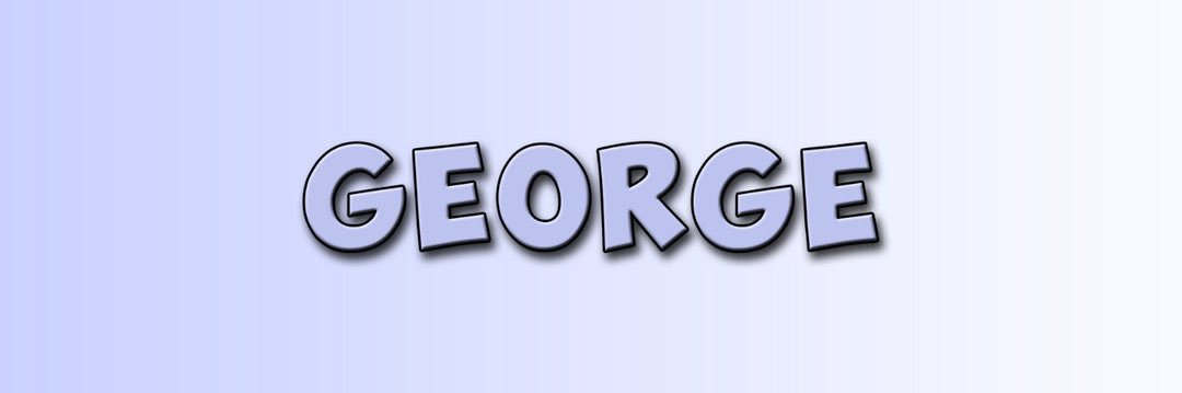 georgeethone's profile banner image