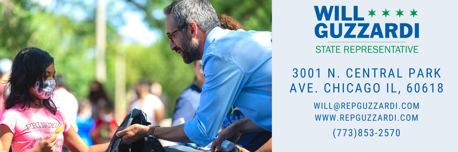 Will Guzzardi banner