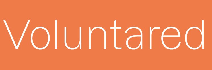 Voluntared banner