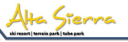 Alta Sierra Ski Area banner