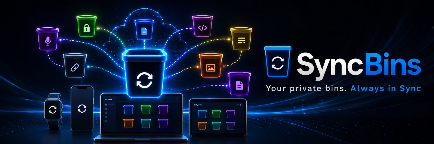 syncbins's profile banner image