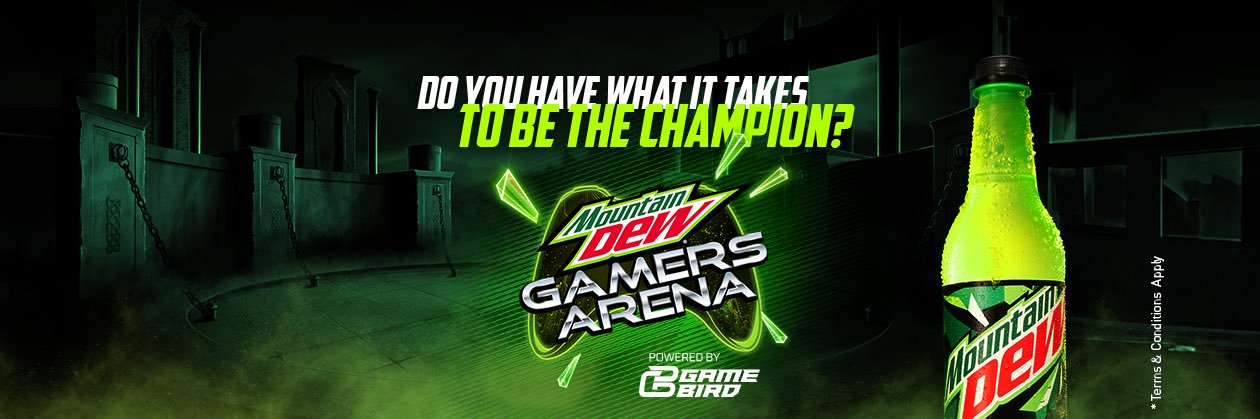 Mountain Dew banner