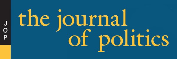 Journal of Politics @jop@sciences.social Profile Banner