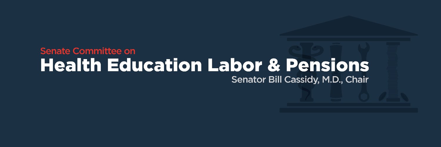 Senate HELP Committee GOP's banner