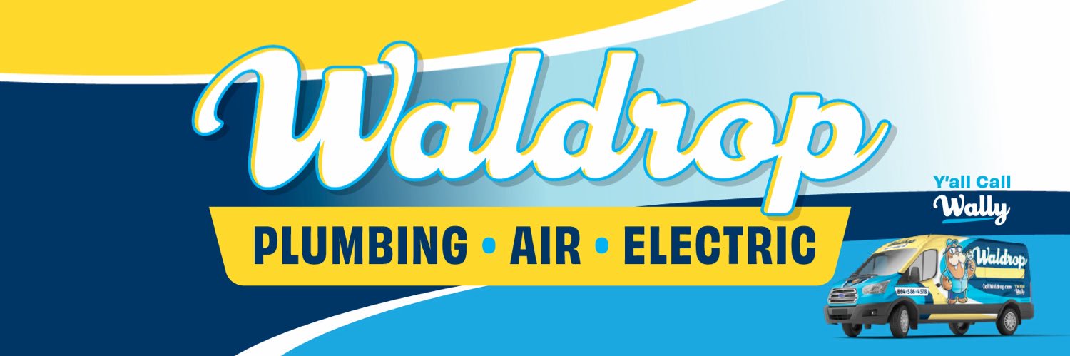 Waldrop Plumbing Air Electric banner