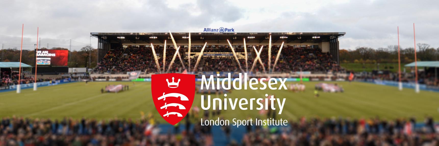 London Sport Institute at Middlesex University banner