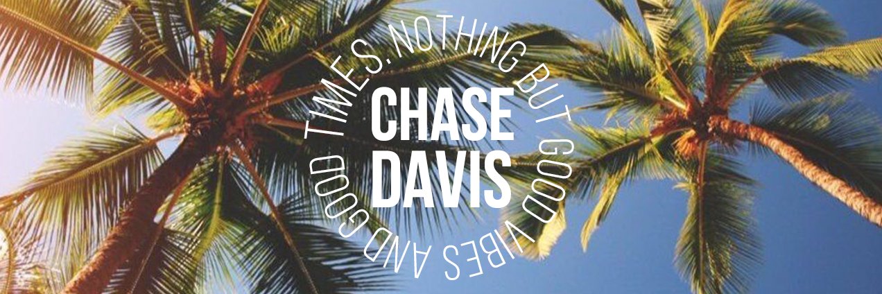 chasesdavis's profile banner image