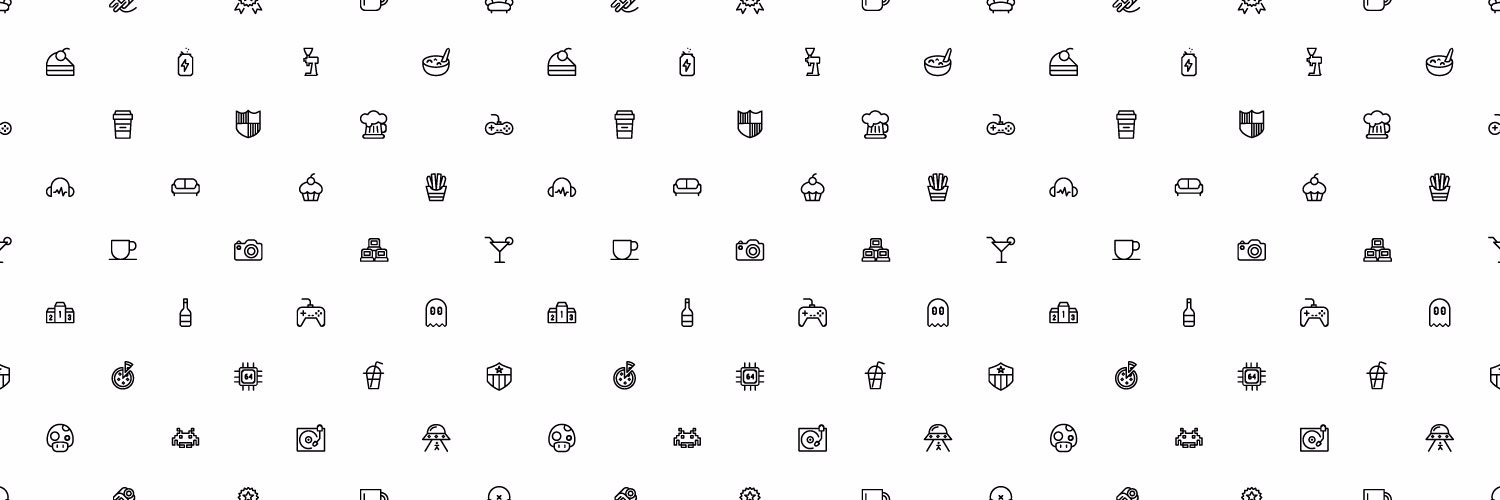 Pixel bar & cafe banner