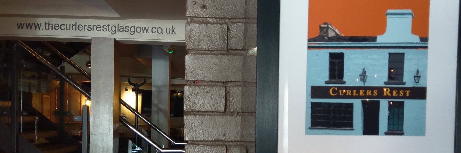 Curlers Rest Glasgow banner