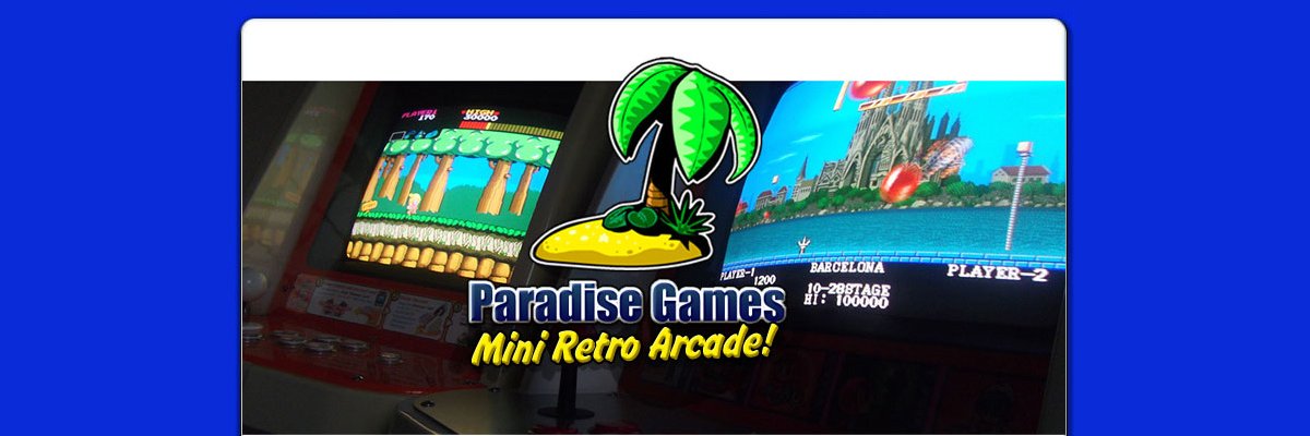 Paradise Games banner