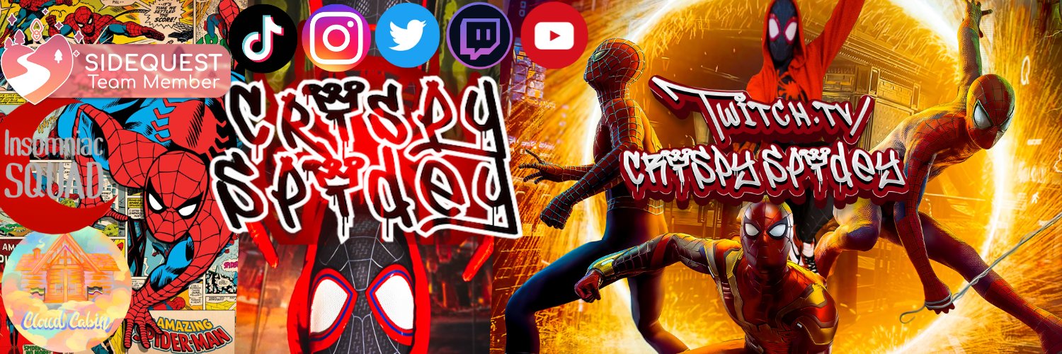 crispyspidey's profile banner image