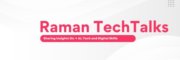 ramantechtalks Profile Banner