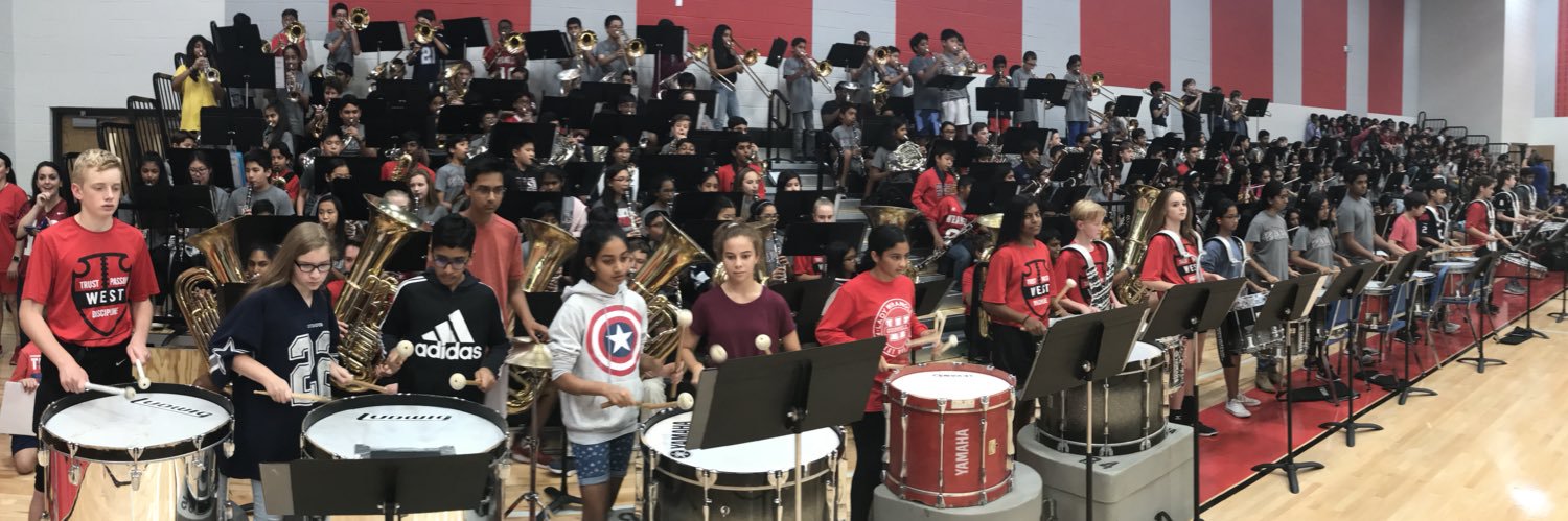 CMS West Band banner