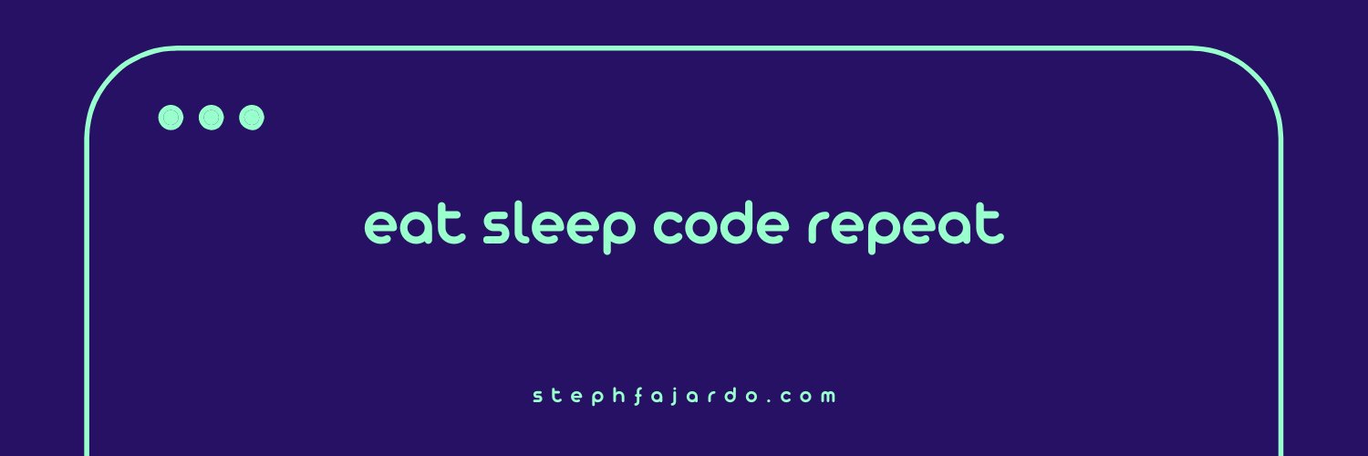 stephtfajardo's profile banner image