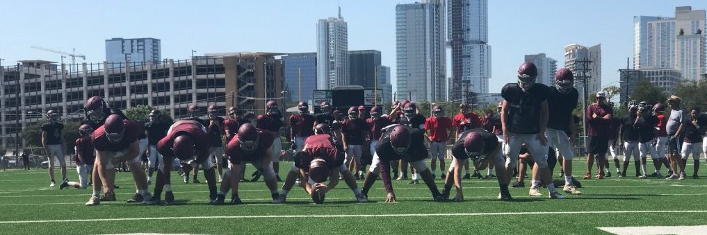 Austin High Football Boosters banner