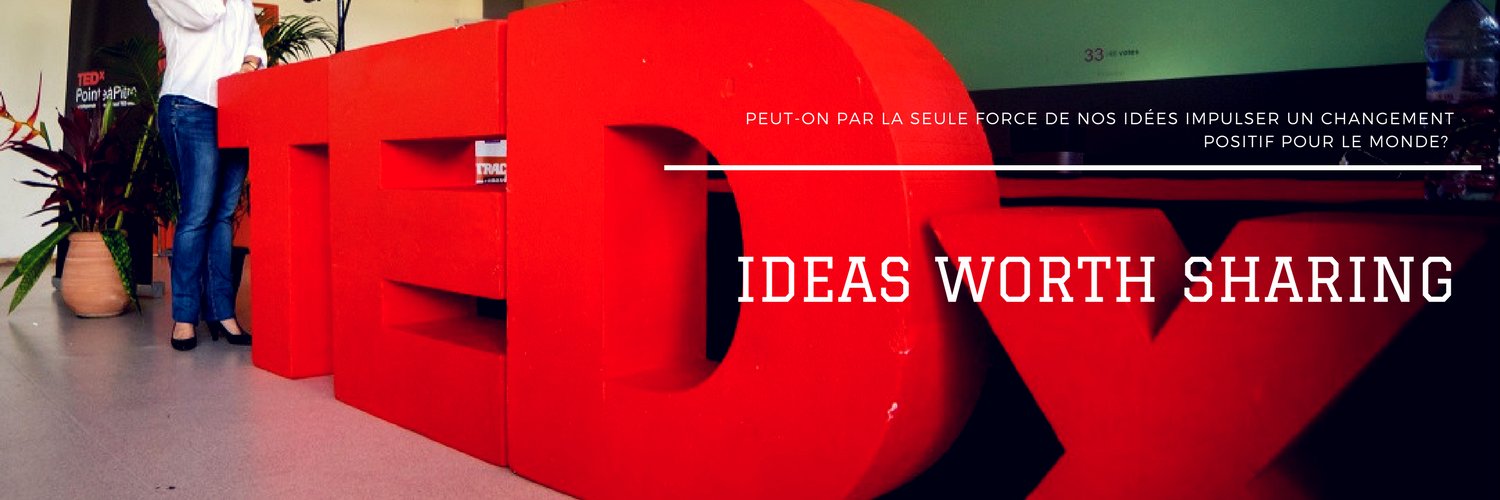 TEDxPointeàPitre banner