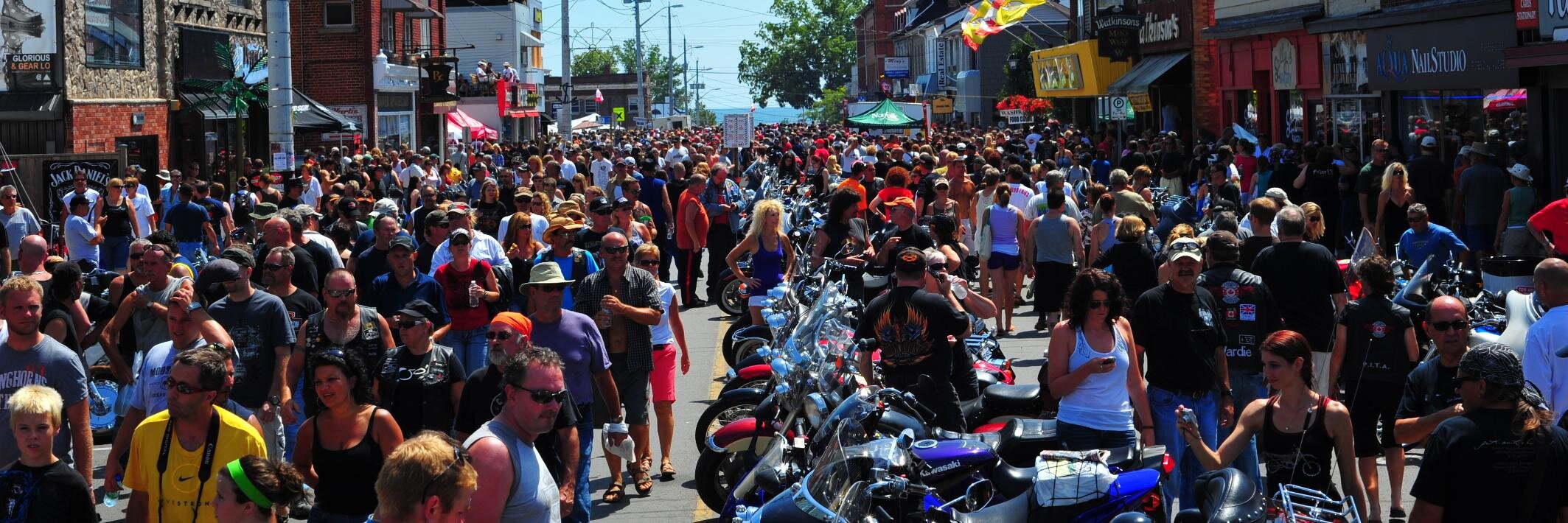Friday 13 Port Dover banner