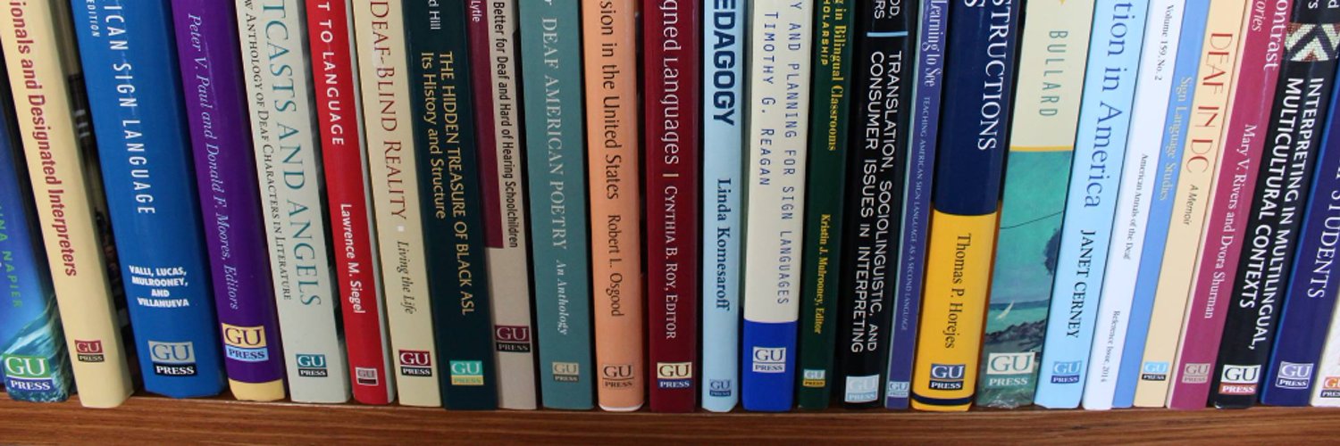 Gallaudet University Press banner