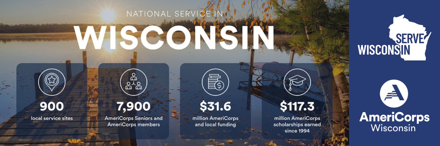 Serve Wisconsin's banner