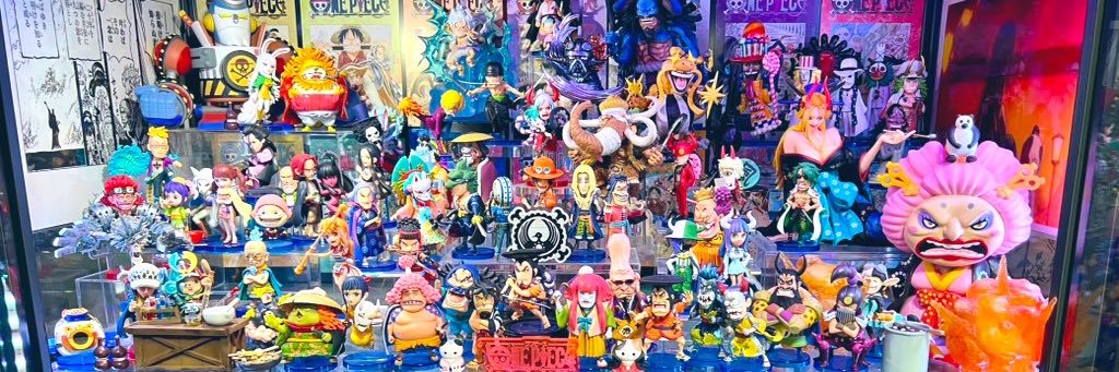 ワンピースフィギュア集めて三千里のHighHead banner