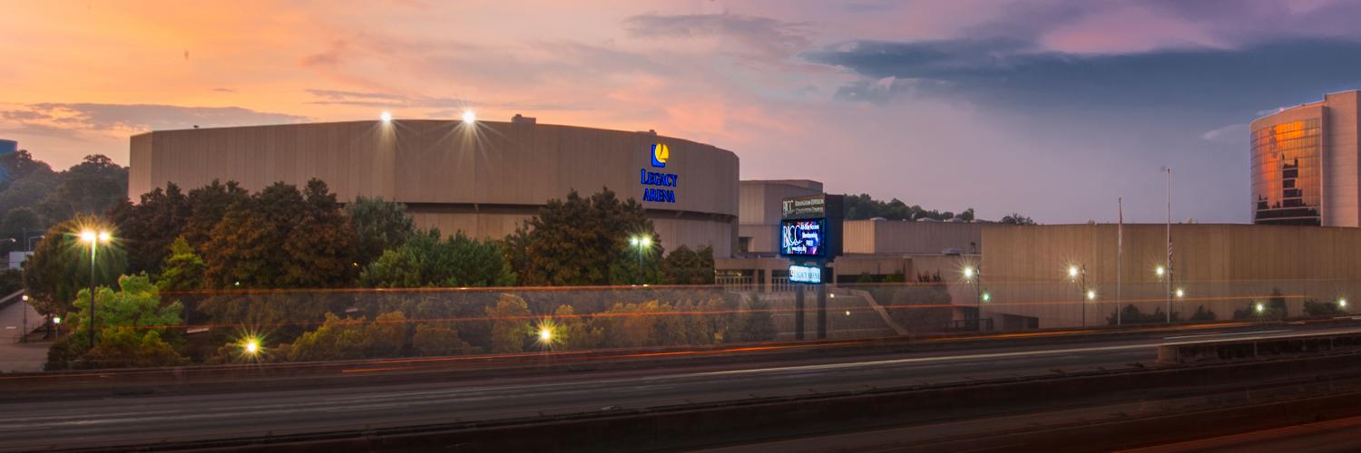 Legacy Arena banner