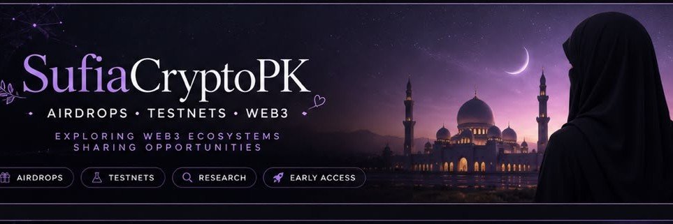 CryptoSufiaPK's profile banner image